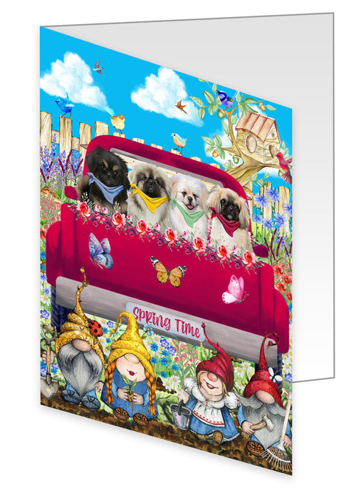 Pekingese Greeting Cards & Note Cards with Envelopes, Explore a Variety of Designs, Custom, Personalized, Multi Pack Pet Gift for Dog Lovers