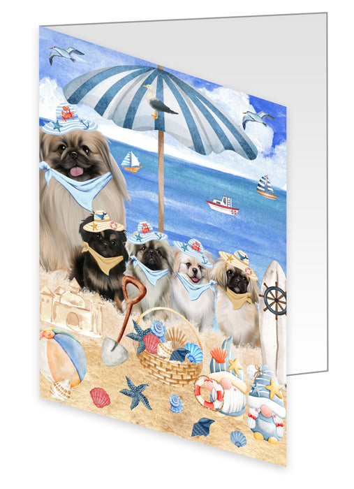 Pekingese Greeting Cards & Note Cards: Explore a Variety of Designs, Custom, Personalized, Halloween Invitation Card with Envelopes, Gifts for Dog Lovers