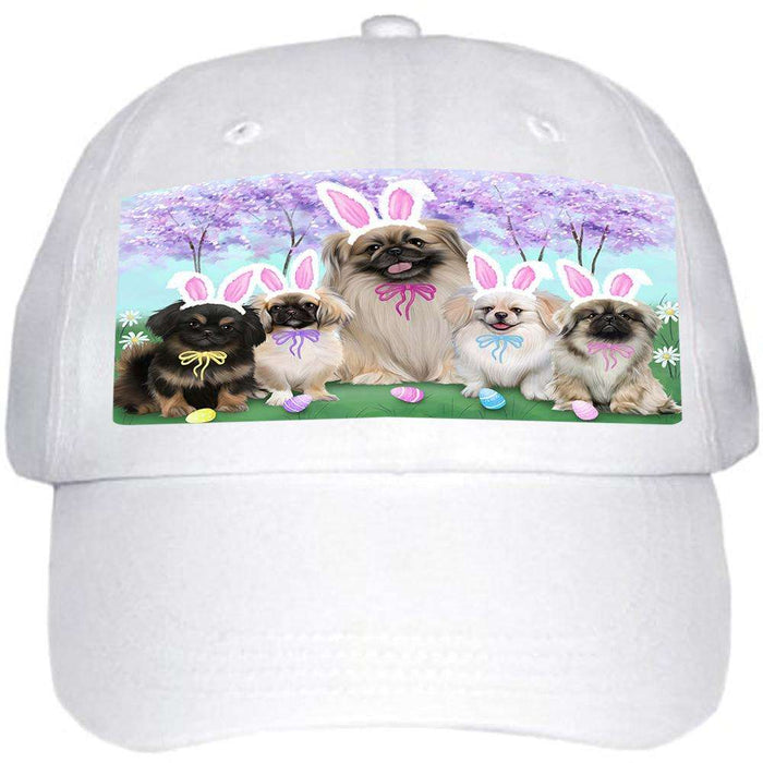 Pekingeses Dog Easter Holiday Ball Hat Cap HAT51270