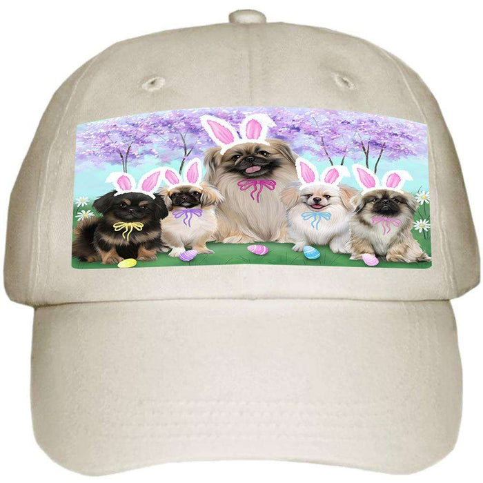 Pekingeses Dog Easter Holiday Ball Hat Cap HAT51318