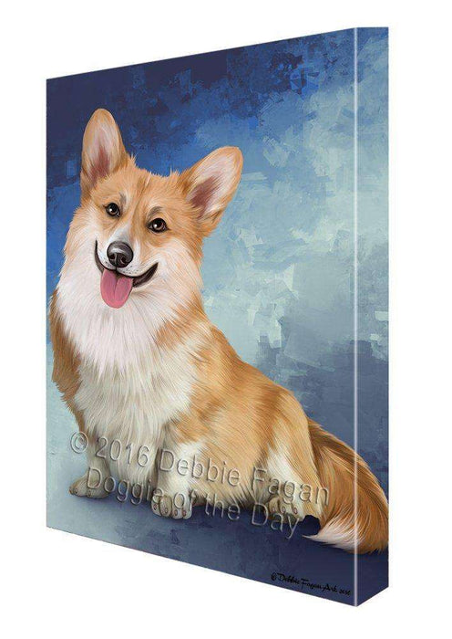 Pembroke Welsh Corgi Dog Canvas Wall Art