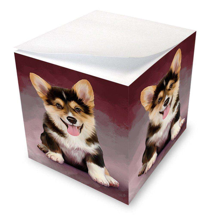 Pembroke Welsh Corgi Dog Note Cube