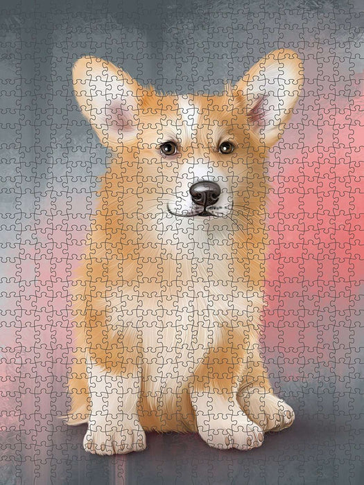 Pembroke Welsh Corgi Dog Puzzle with Photo Tin PUZL48837