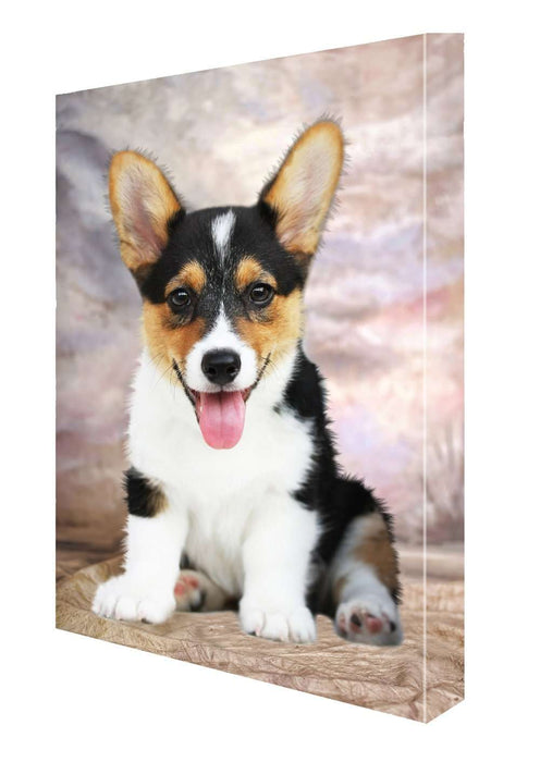 Pembroke Welsh Corgi Puppy Canvas 18 x 24