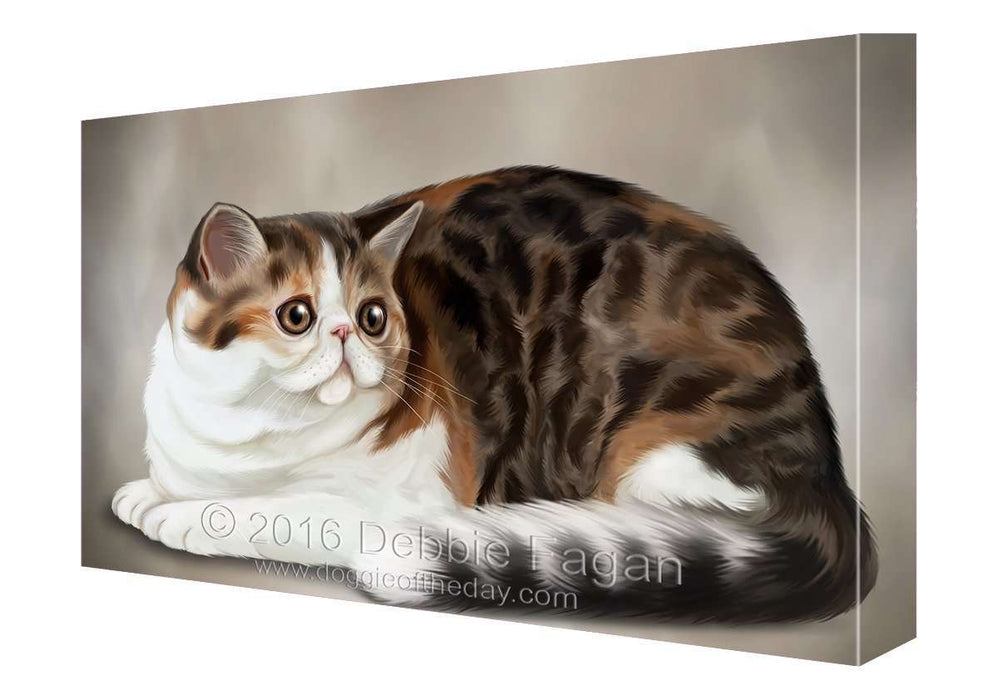 Persian Cat Art Portrait Print Canvas