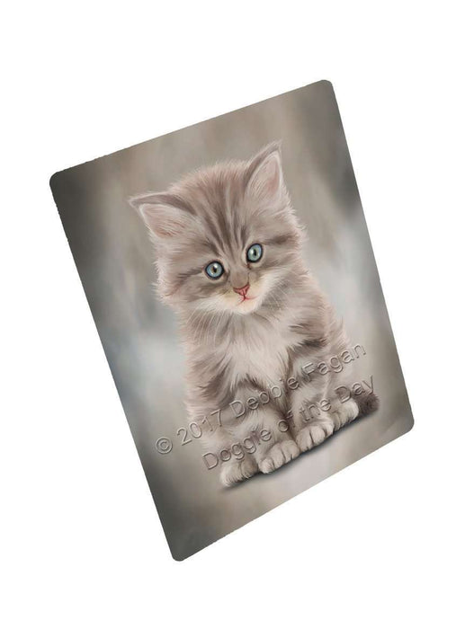 Persian Cat Art Portrait Print Woven Throw Sherpa Plush Fleece Blanket D039