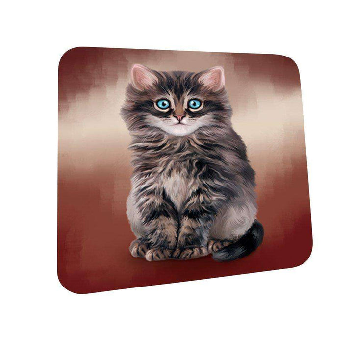 Persian Cat Coasters Set of 4