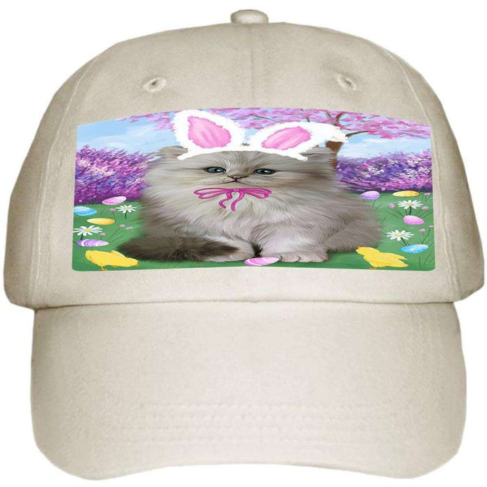 Persian Cat Easter Holiday Ball Hat Cap HAT51336