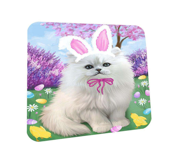 Persian Cat Easter Holiday Coasters Set of 4 CST49157