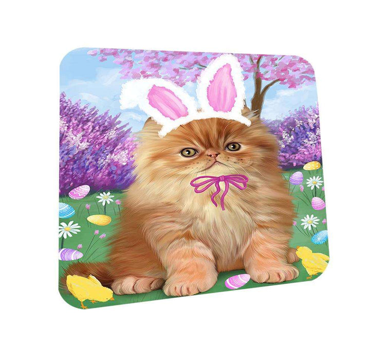 Persian Cat Easter Holiday Coasters Set of 4 CST49162