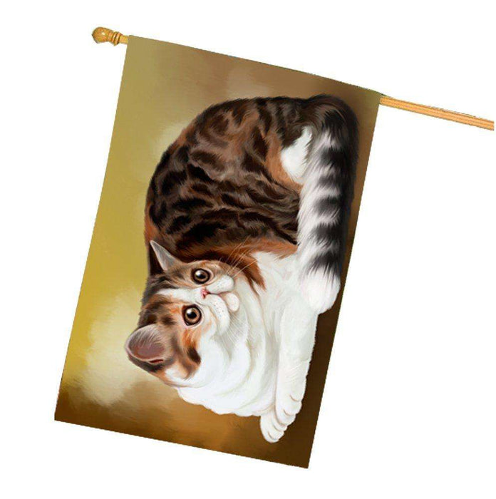 Persian Cat House Flag FLGA48021
