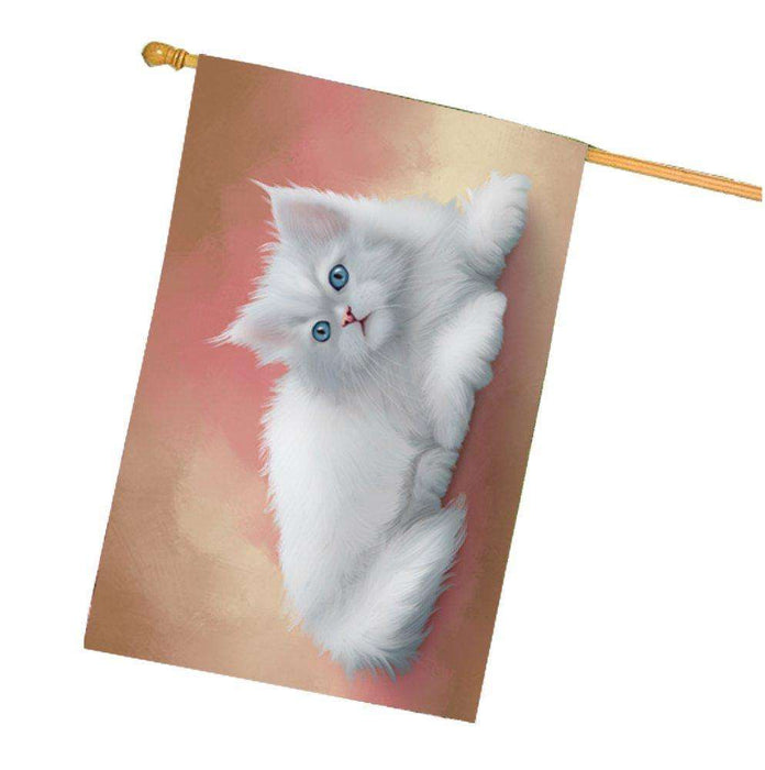 Persian Cat House Flag FLGA48029