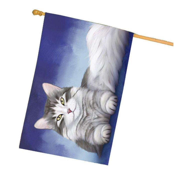 Persian Cat House Flag FLGA48030