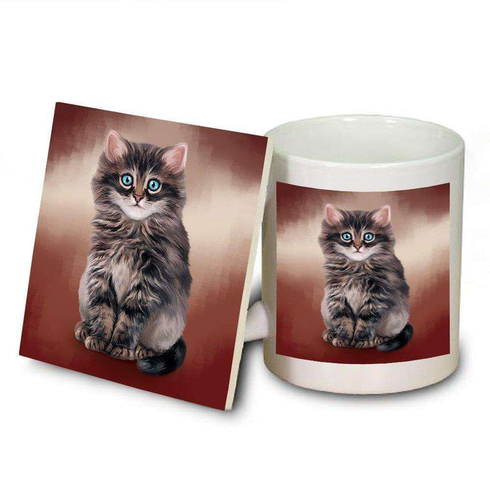 Persian Cat Mug and Coaster Set MUC48012