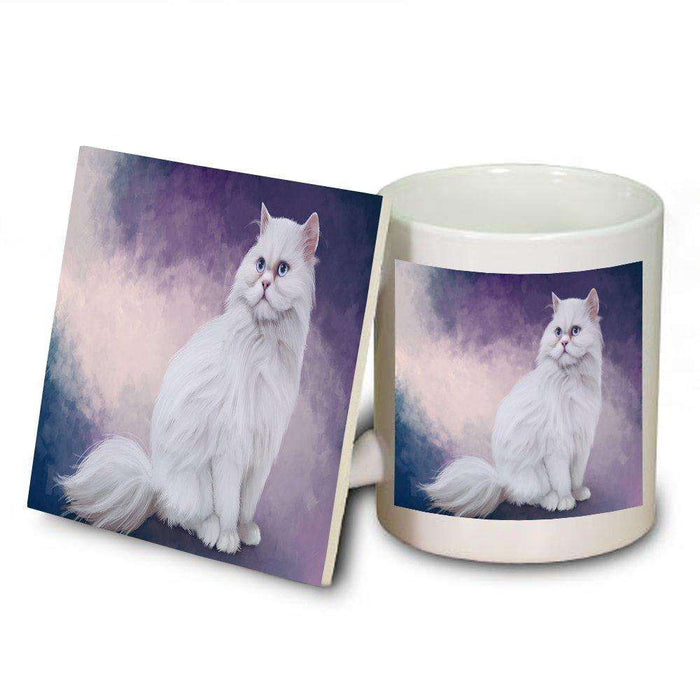 Persian Cat Mug and Coaster Set MUC48017