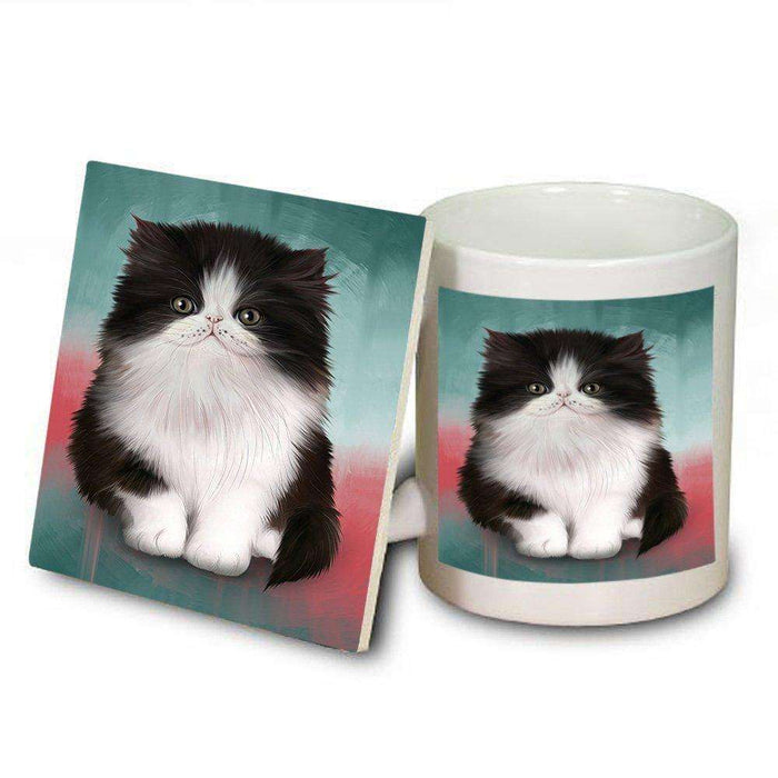 Persian Cat Mug and Coaster Set MUC48324