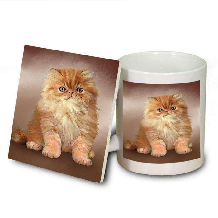 Persian Cat Mug and Coaster Set MUC48325
