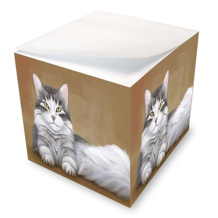 Persian Cat Note Cube