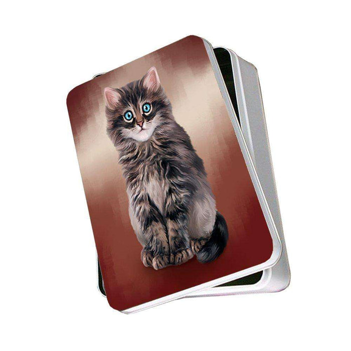 Persian Cat Photo Storage Tin PITN48020