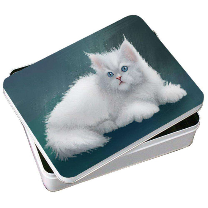 Persian Cat Photo Tin