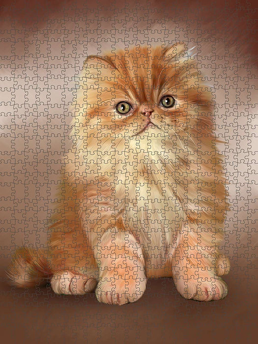 Persian Cat Puzzle with Photo Tin PUZL48852