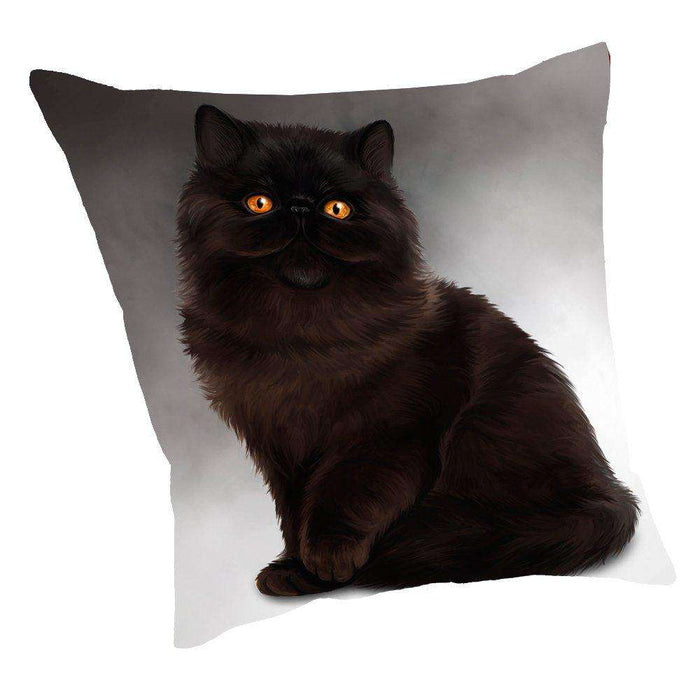 Persian Cat Throw Pillow D034