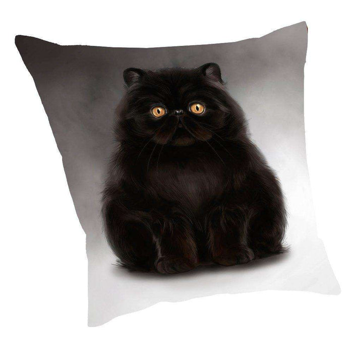 Persian Cat Throw Pillow D038
