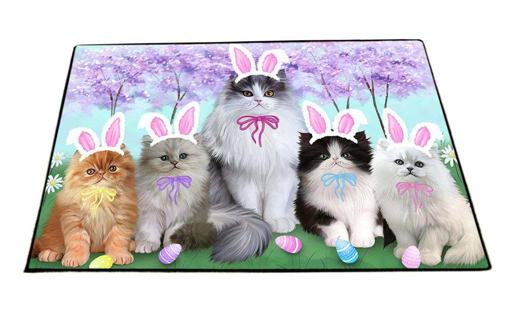 Persian Cats Easter Holiday Floormat FLMS49620