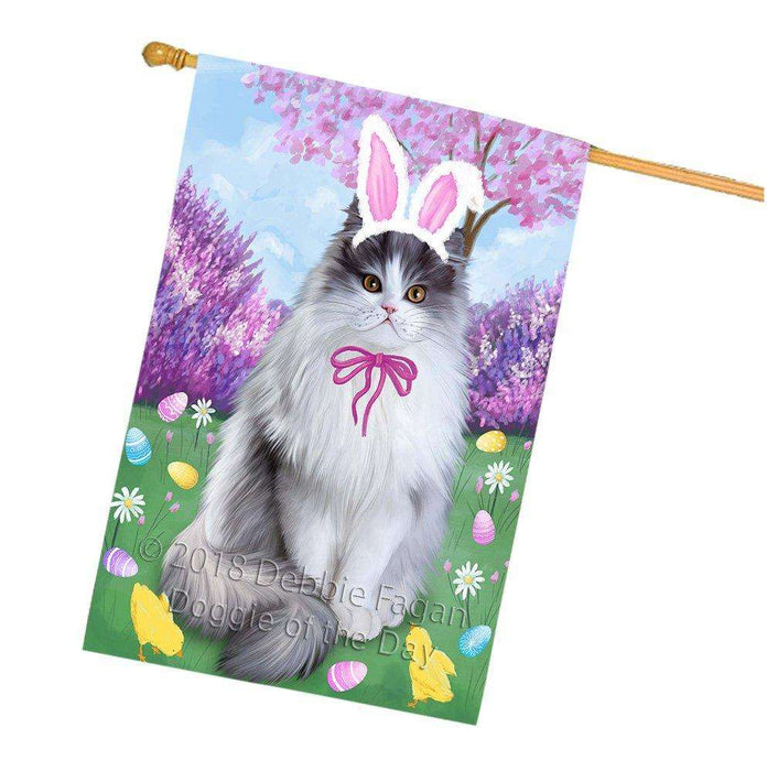 Persian Cats Easter Holiday House Flag FLG49298