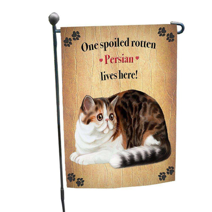 Persian Spoiled Rotten Cat Garden Flag