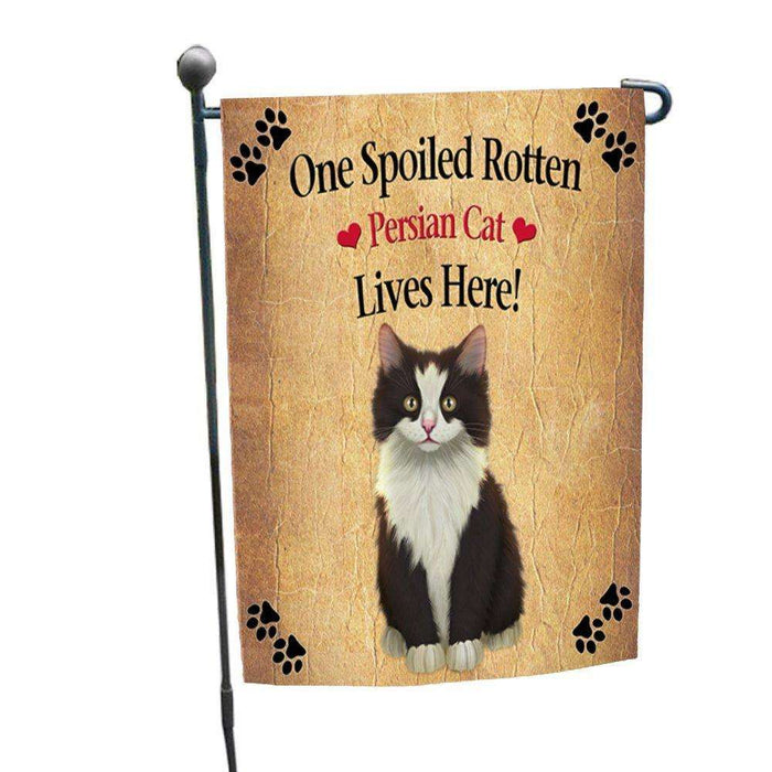 Persian Spoiled Rotten Cat Garden Flag