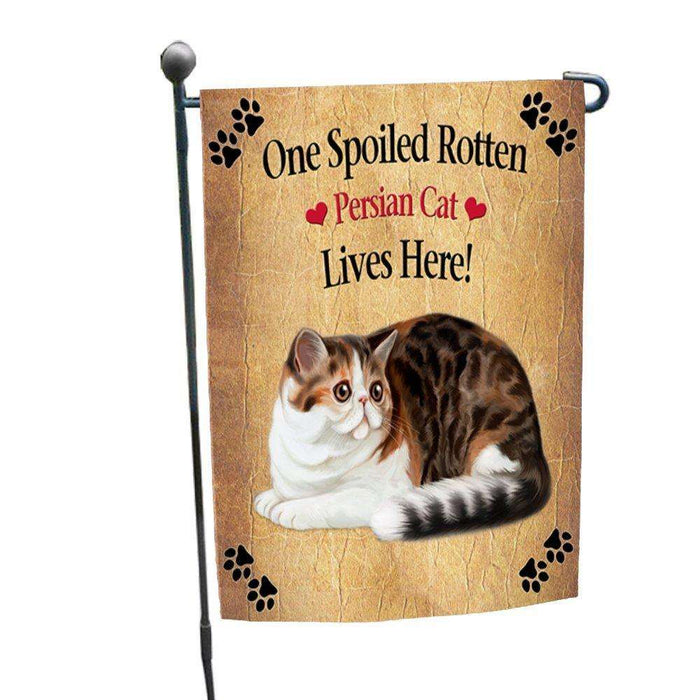 Persian Spoiled Rotten Cat Garden Flag