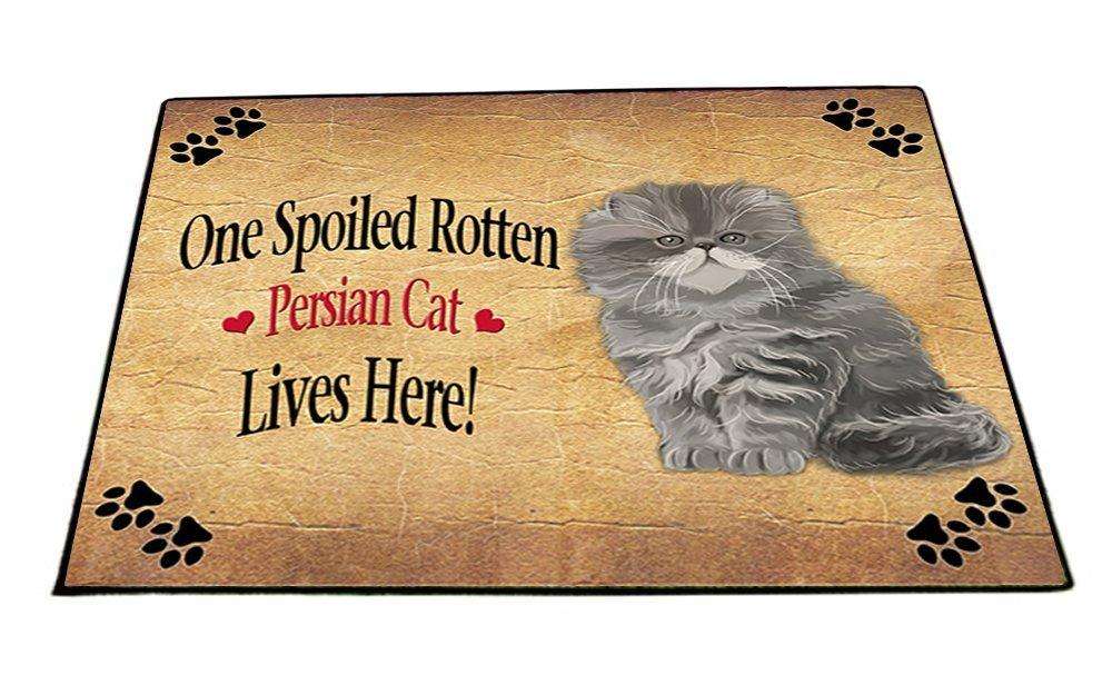 Persian Spoiled Rotten Cat Indoor/Outdoor Floormat