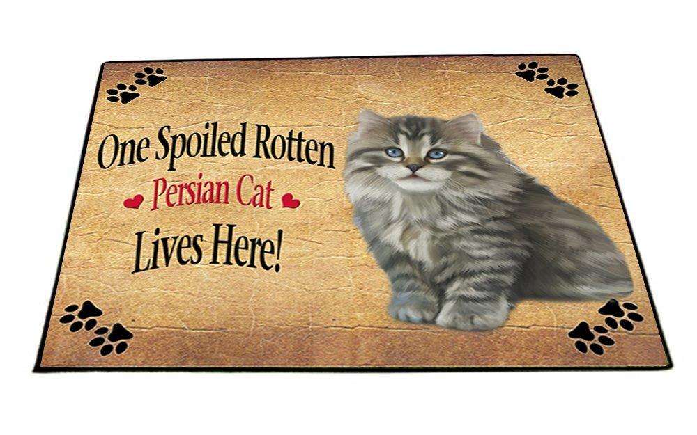 Persian Spoiled Rotten Cat Indoor/Outdoor Floormat