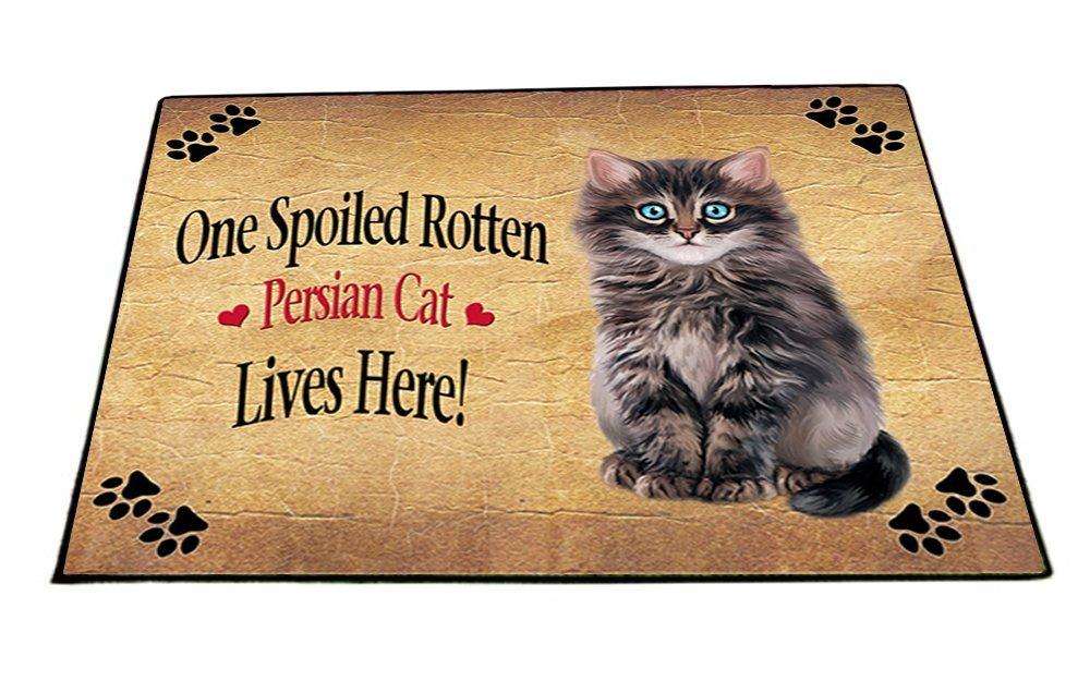 Persian Spoiled Rotten Cat Indoor/Outdoor Floormat