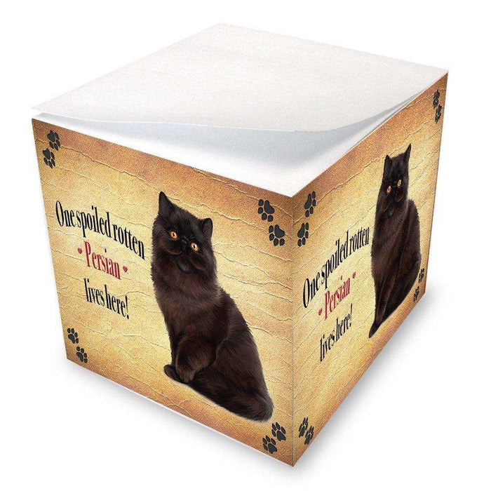 Persian Spoiled Rotten Cat Note Cube