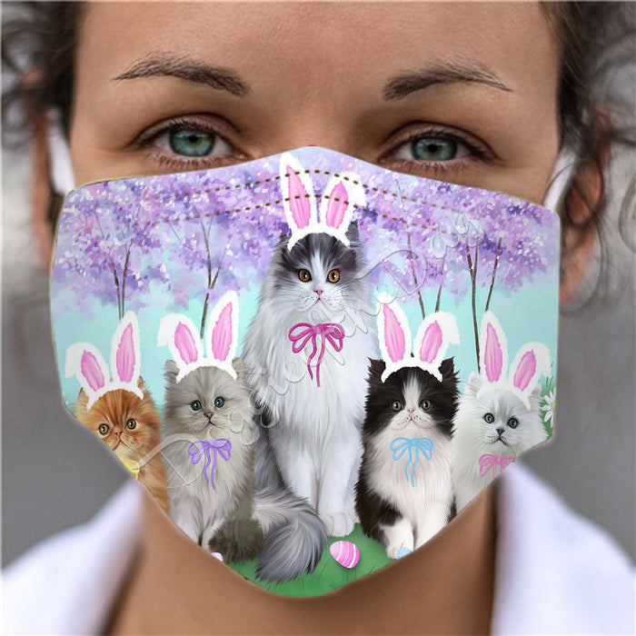 Easter Holiday Persian Cats Face Mask FM49621
