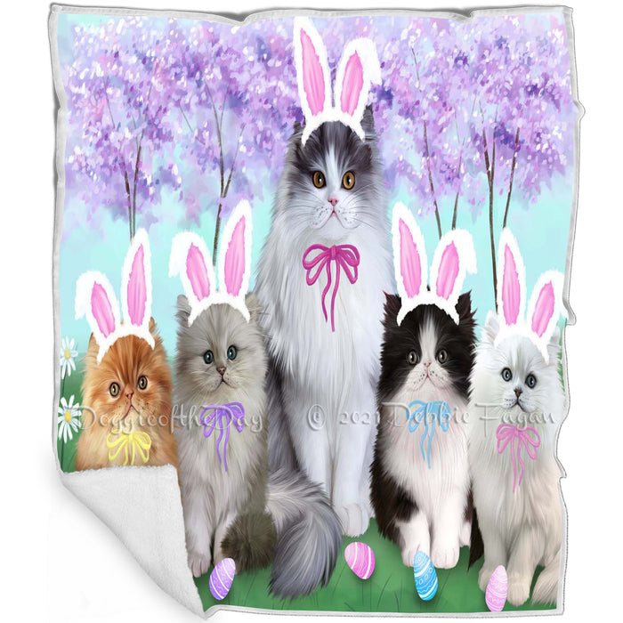 Persian Cats Easter Holiday Blanket BLNKT59601