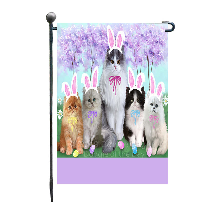Personalized Easter Holiday Persian Dogs Custom Garden Flags GFLG-DOTD-A58939