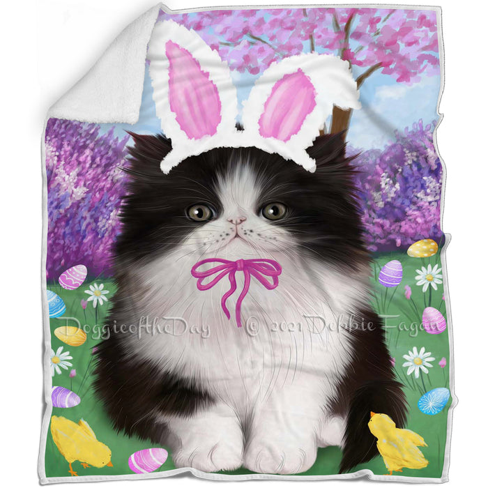 Persian Cat Easter Holiday Blanket BLNKT59628