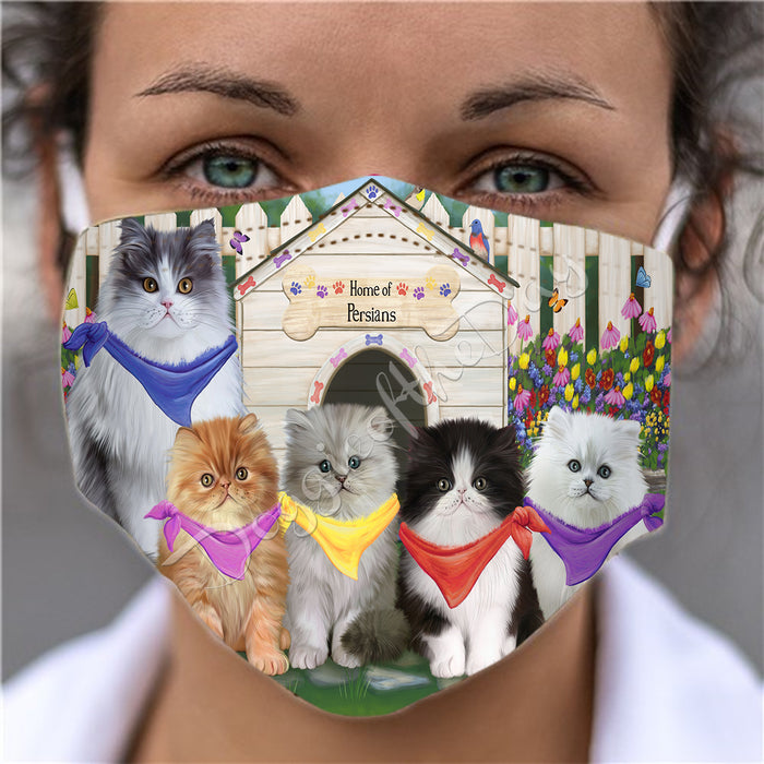 Spring Dog House Persian Cats Face Mask FM48818