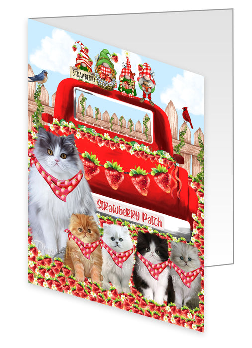 Persian Cat Greeting Cards & Note Cards: Invitation Card with Envelopes Multi Pack, Personalized, Explore a Variety of Designs, Custom, Cats Gift for Pet Lovers