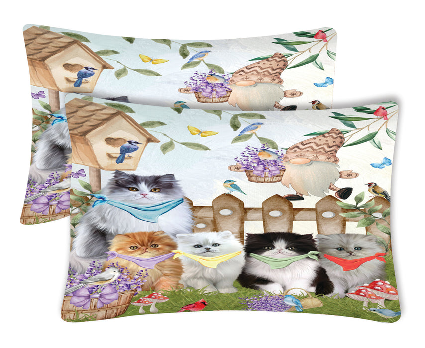 Persian Cat Pillow Case, Explore a Variety of Designs, Personalized, Soft and Cozy Pillowcases Set of 2, Custom, Cats Lover's Gift