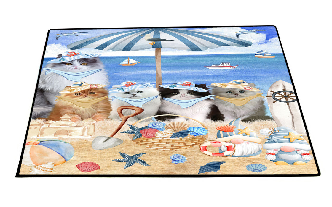 Persian Cats Floor Mats and Doormat: Explore a Variety of Designs, Custom, Anti-Slip Welcome Mat for Outdoor and Indoor, Personalized Gift for Cat Lovers