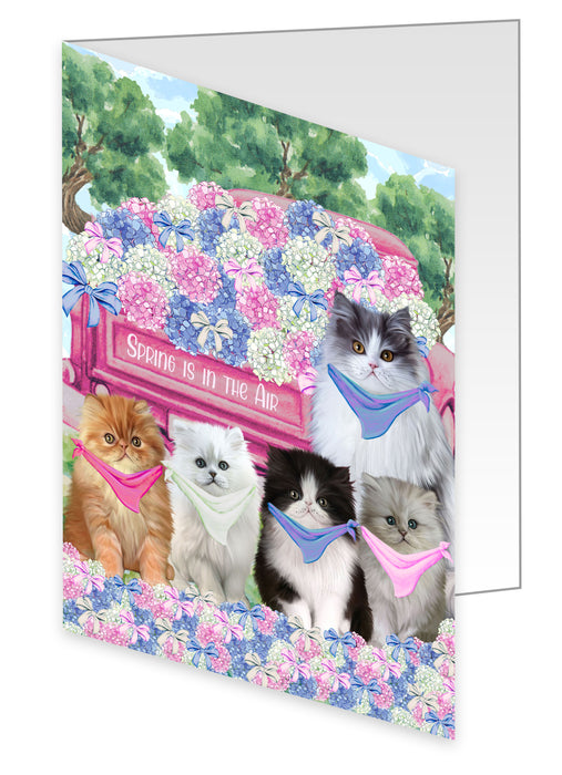 Persian Cat Greeting Cards & Note Cards: Invitation Card with Envelopes Multi Pack, Personalized, Explore a Variety of Designs, Custom, Cats Gift for Pet Lovers