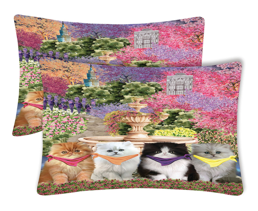 Persian Cat Pillow Case: Explore a Variety of Custom Designs, Personalized, Soft and Cozy Pillowcases Set of 2, Gift for Pet and Cats Lovers