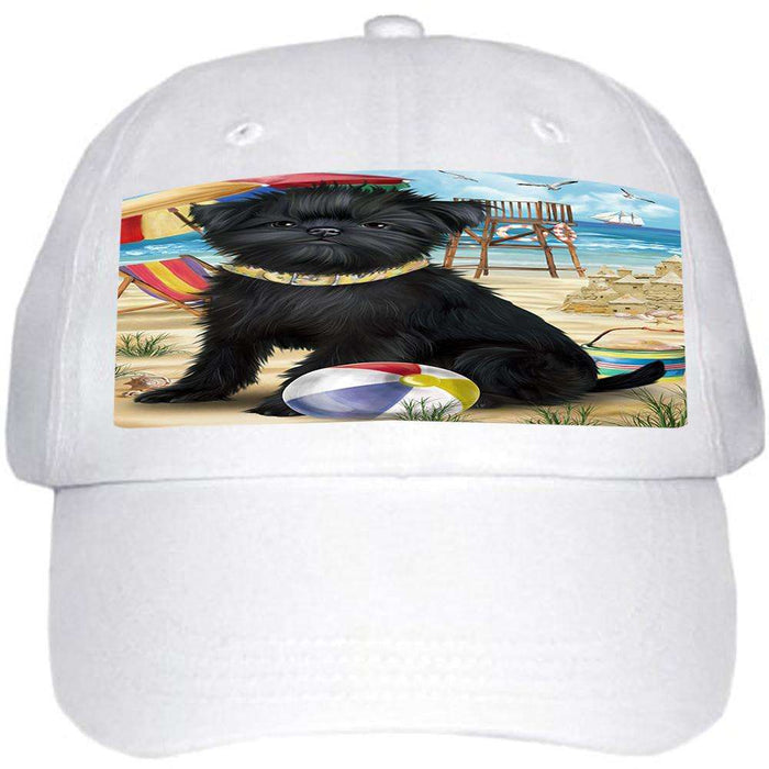 Pet Friendly Beach Affenpinscher Dog  Ball Hat Cap HAT53532