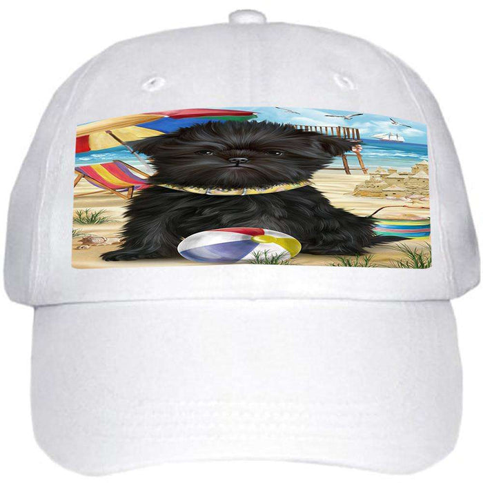 Pet Friendly Beach Affenpinscher Dog  Ball Hat Cap HAT53535