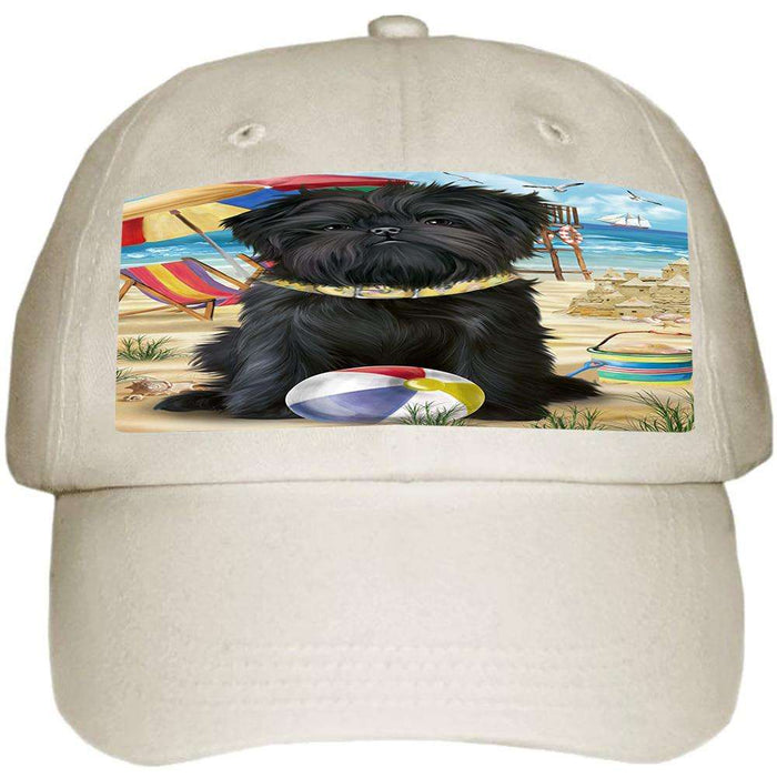 Pet Friendly Beach Affenpinscher Dog  Ball Hat Cap HAT53538