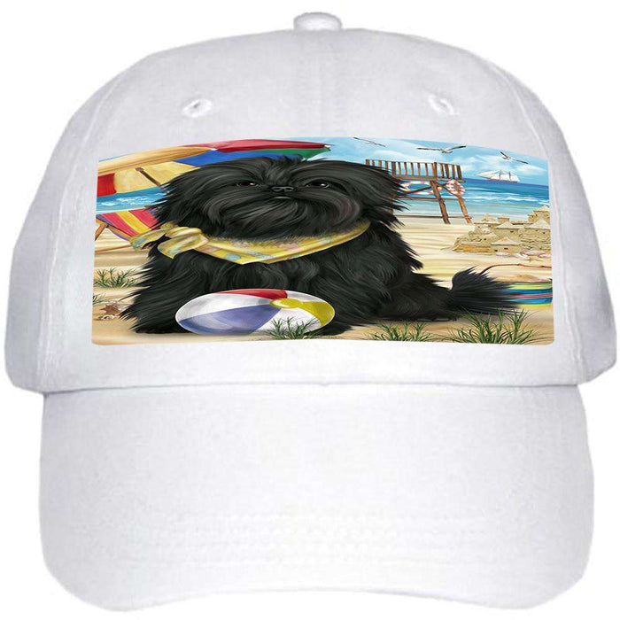 Pet Friendly Beach Affenpinscher Dog  Ball Hat Cap HAT53544